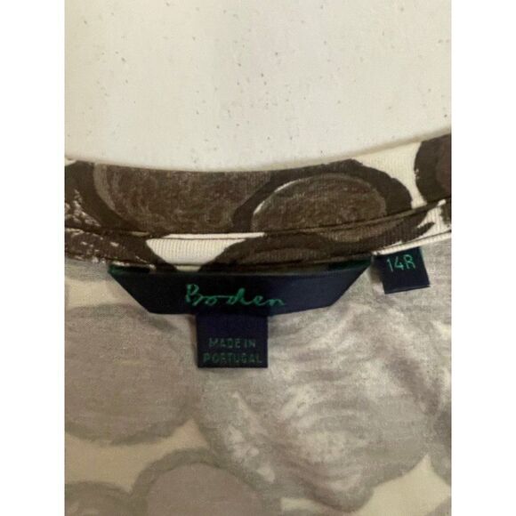 CAbi Brown Circles Scoop Neck Dress US 10 - Picture 4 of 4